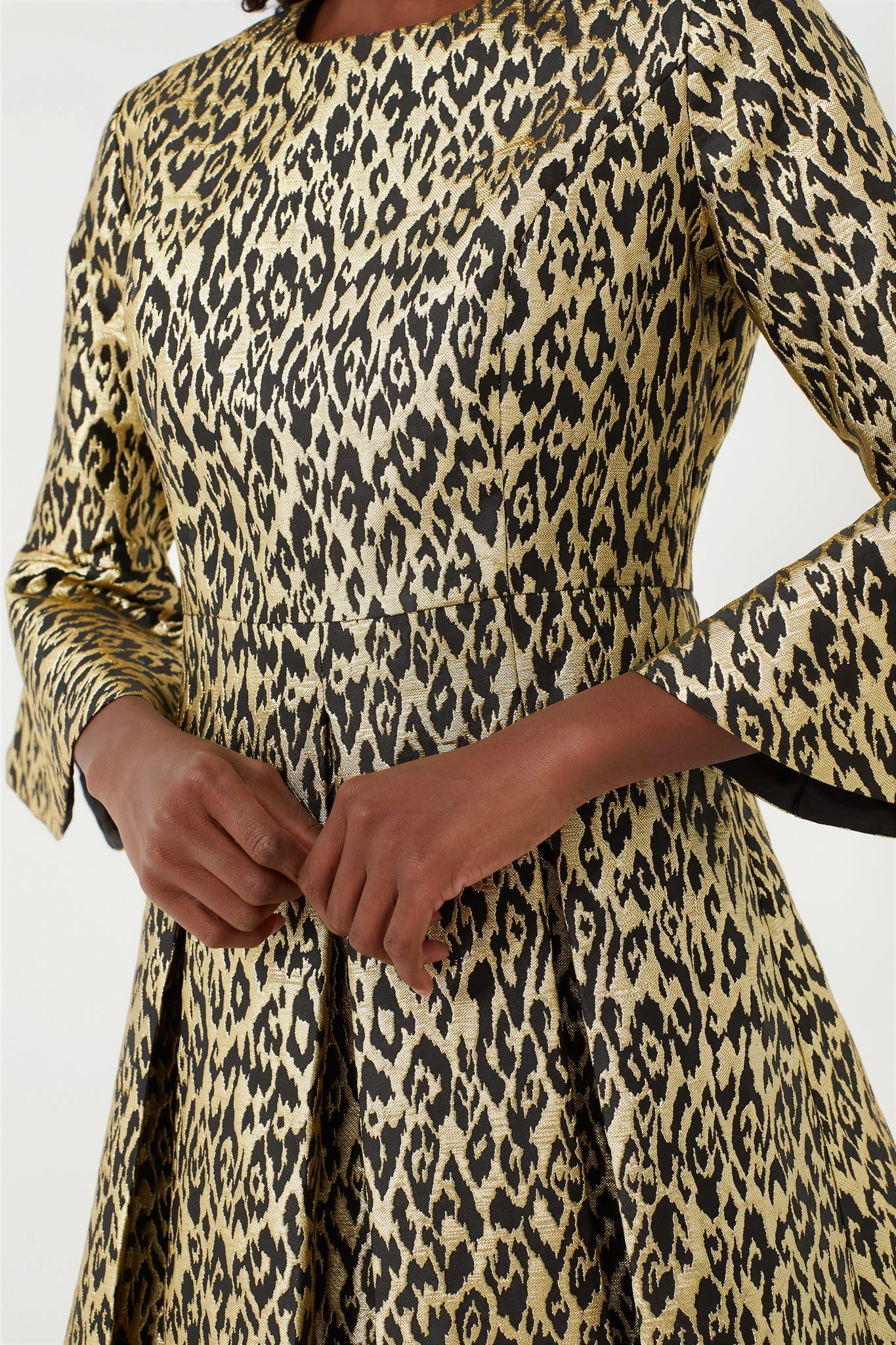 Gold Leopard Mel Dress 5 Gold Leopard Mel Dress - Image 5