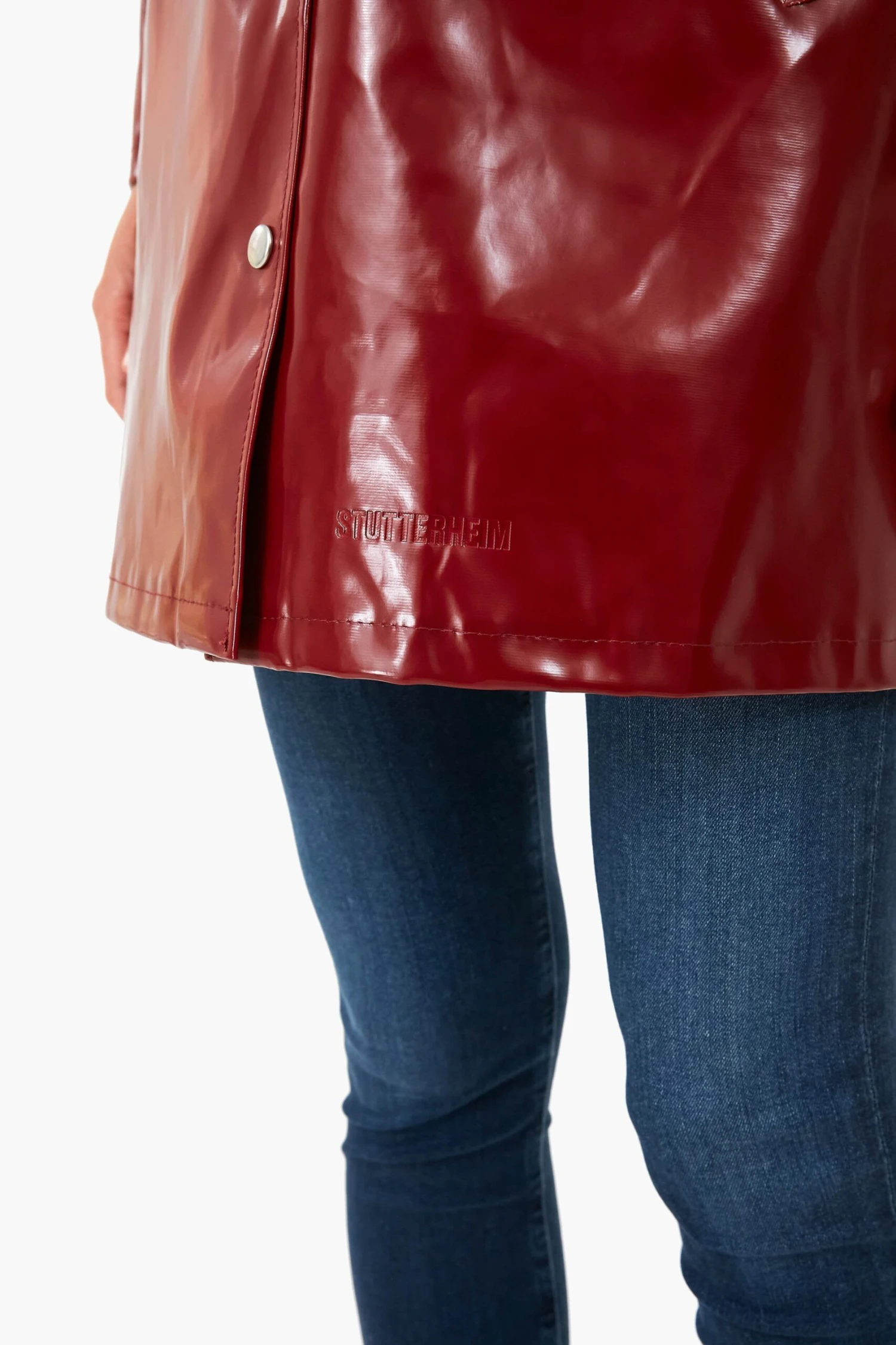 Stutterheim Burgundy Mosebacke Opal Jacket 5 Stutterheim Burgundy Mosebacke Opal Jacket - Image 5