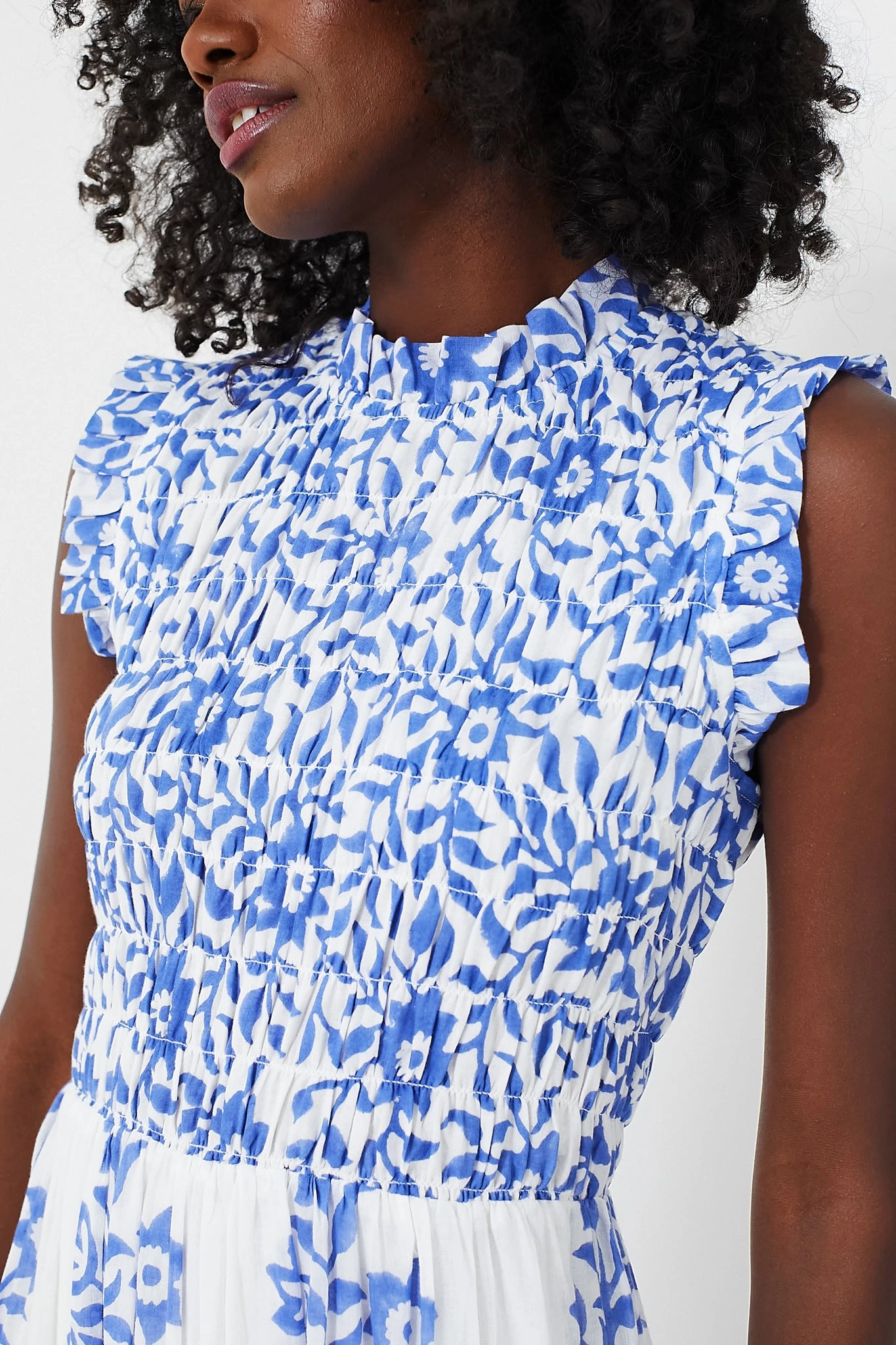 Jakarta Peri Sleeveless Smocked Maxi 5 Jakarta Peri Sleeveless Smocked Maxi - Image 5