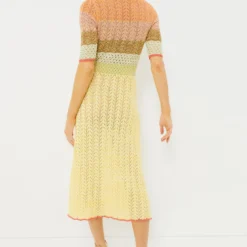 Vanessa Bruno Multicolor Coronille Midi Dress -Outlet Toggify Store tlKRT0cUO7IJ7UbVRTVeJMhTV5LI3hbf 1