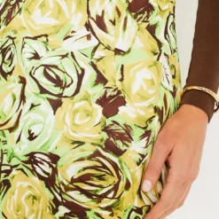 Green And Lemon Abstract Roses Lorelei Twill Skirt -Outlet Toggify Store u1TIcBXgJiBKIfHceDGMiXLvti8hz9sl 1