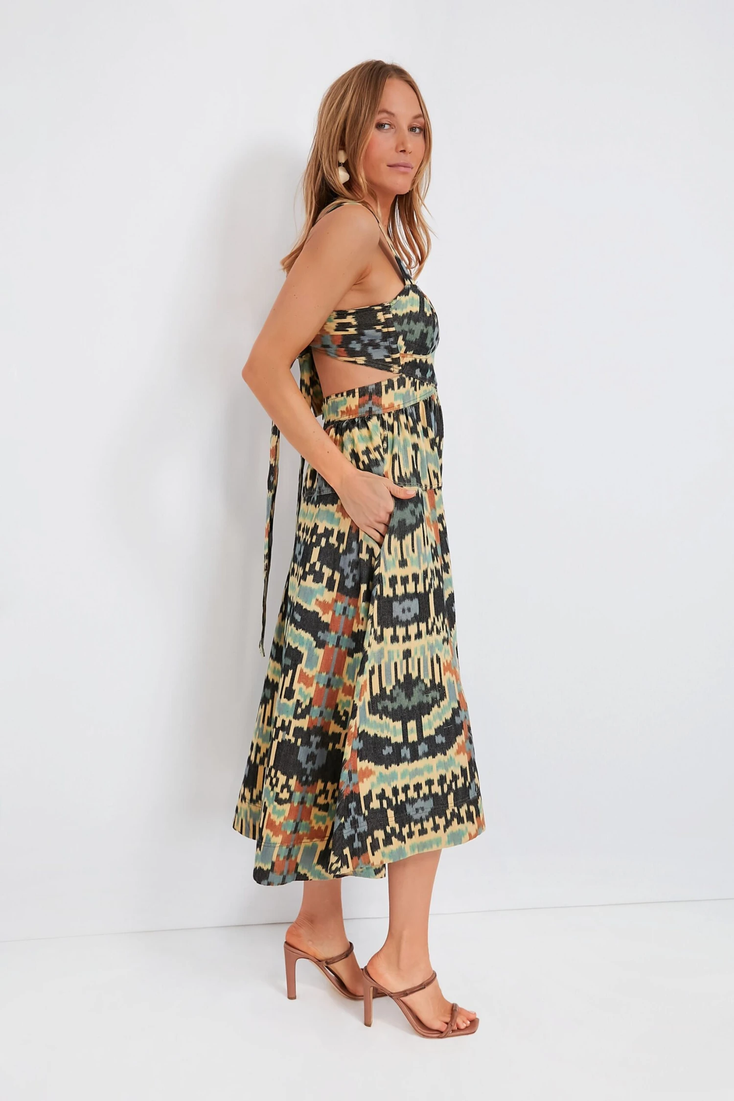 ULLA JOHNSON Honey Onyx Sarika Dress 3 ULLA JOHNSON Honey Onyx Sarika Dress - Image 3