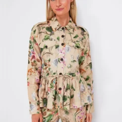 Whimsical Khaki Cory Jacket