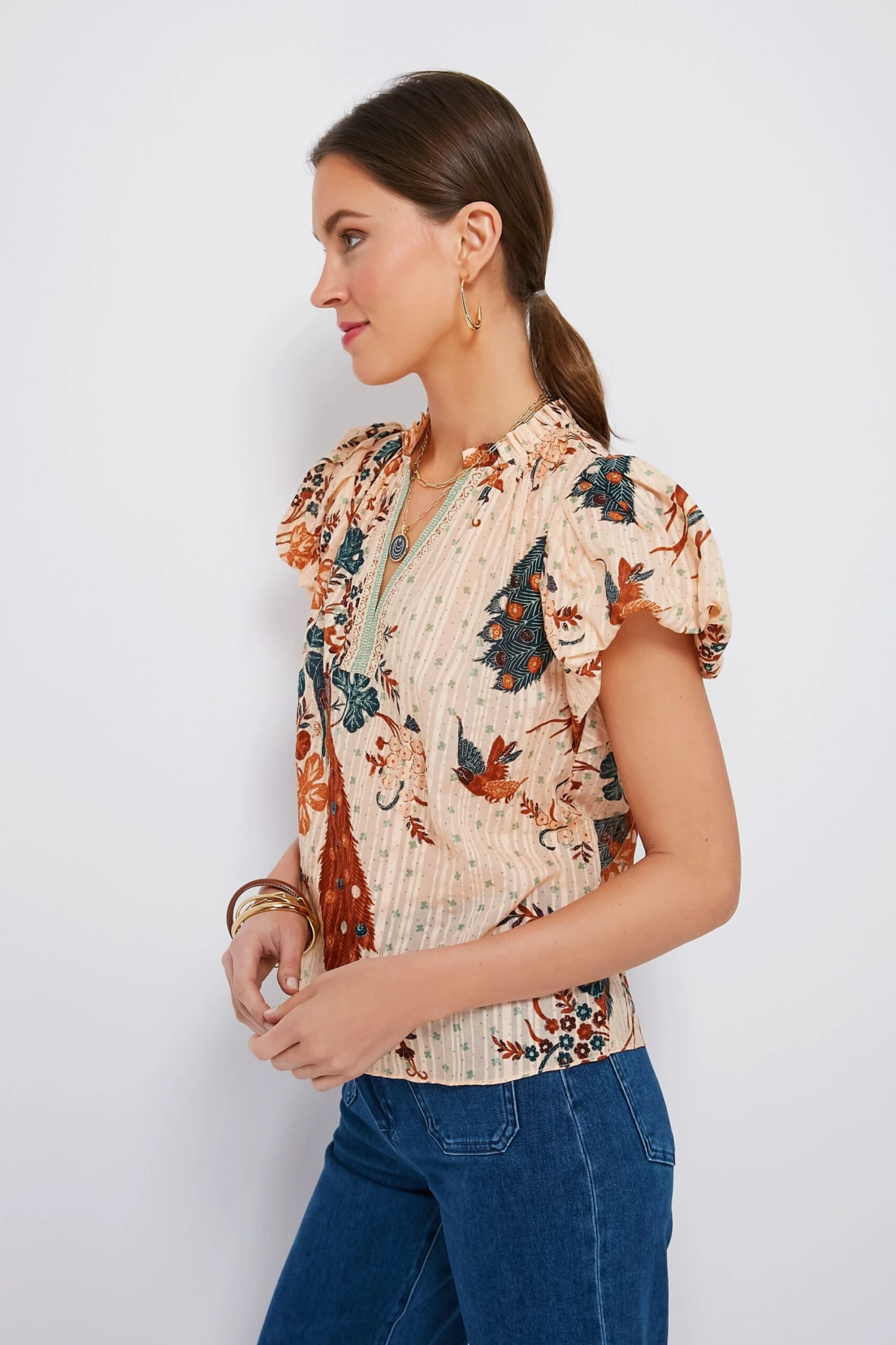 ULLA JOHNSON Egret Kai Top 3 ULLA JOHNSON Egret Kai Top - Image 3