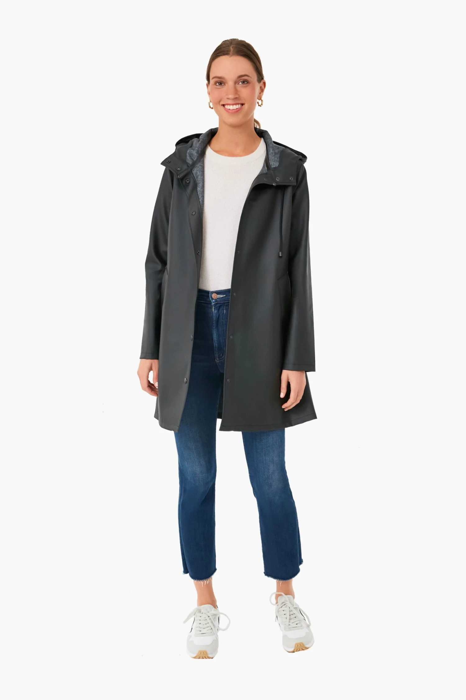 Stutterheim Black Mosebacke Raincoat 6 Stutterheim Black Mosebacke Raincoat - Image 6