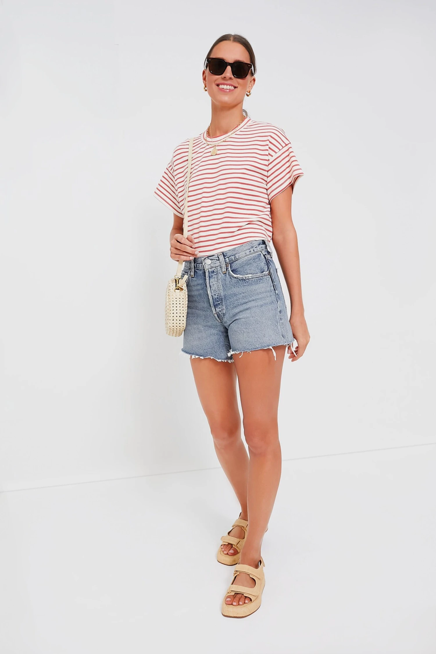 Red Striped Presley Tee 6 Red Striped Presley Tee - Image 6