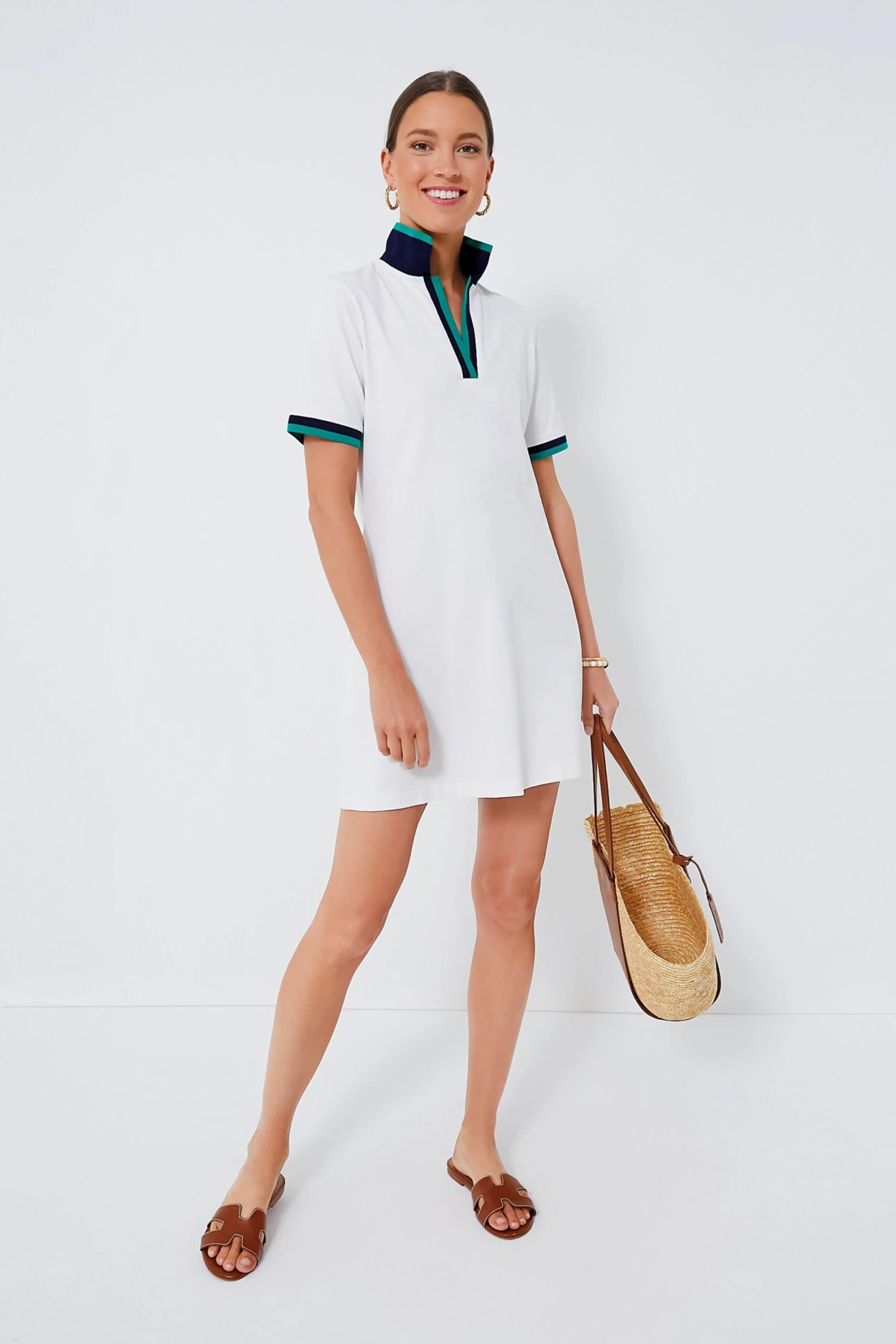 White Hutton Polo Dress 1 White Hutton Polo Dress