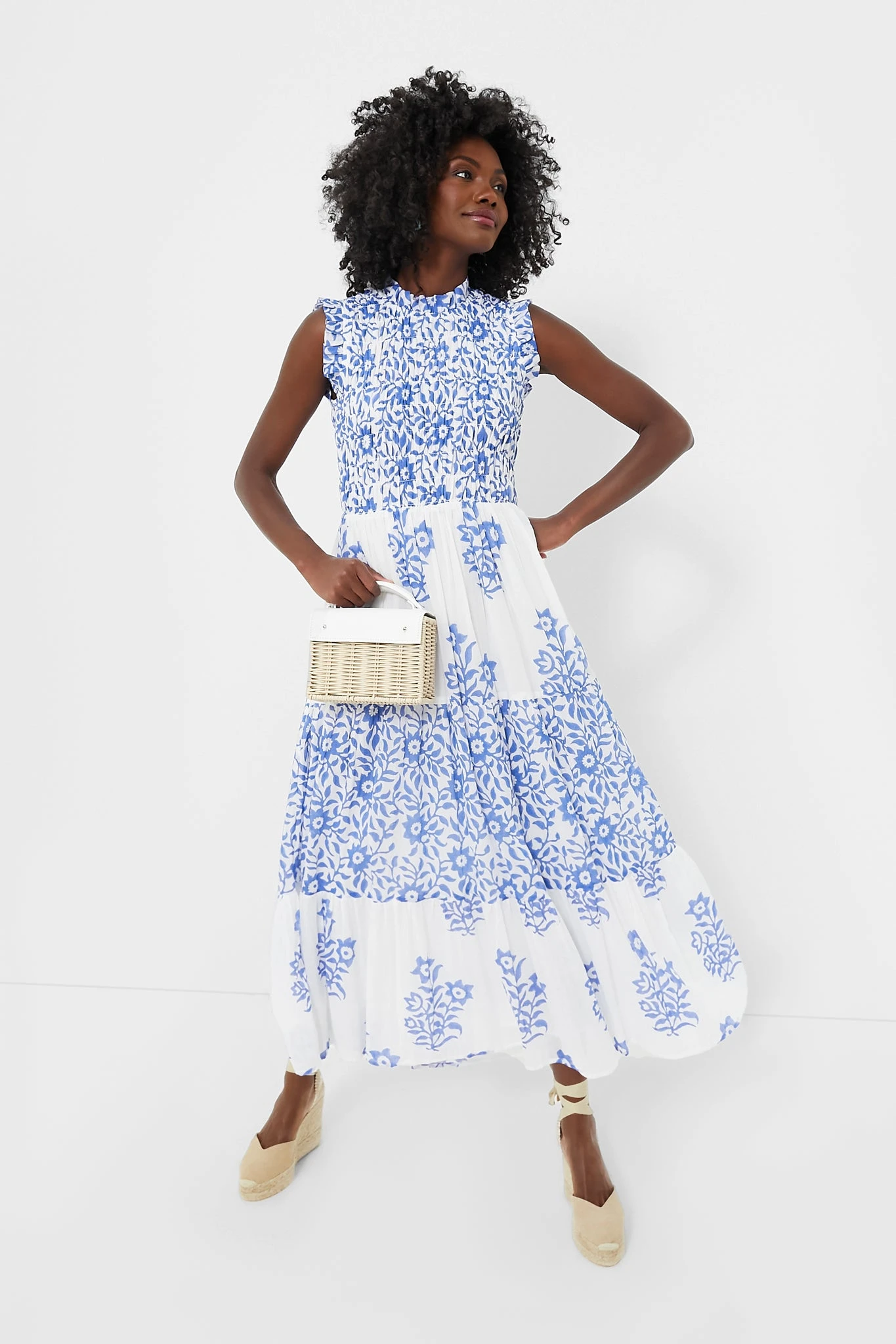 Jakarta Peri Sleeveless Smocked Maxi 2 Jakarta Peri Sleeveless Smocked Maxi - Image 2