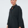 Black Adair Boyfriend Shirt