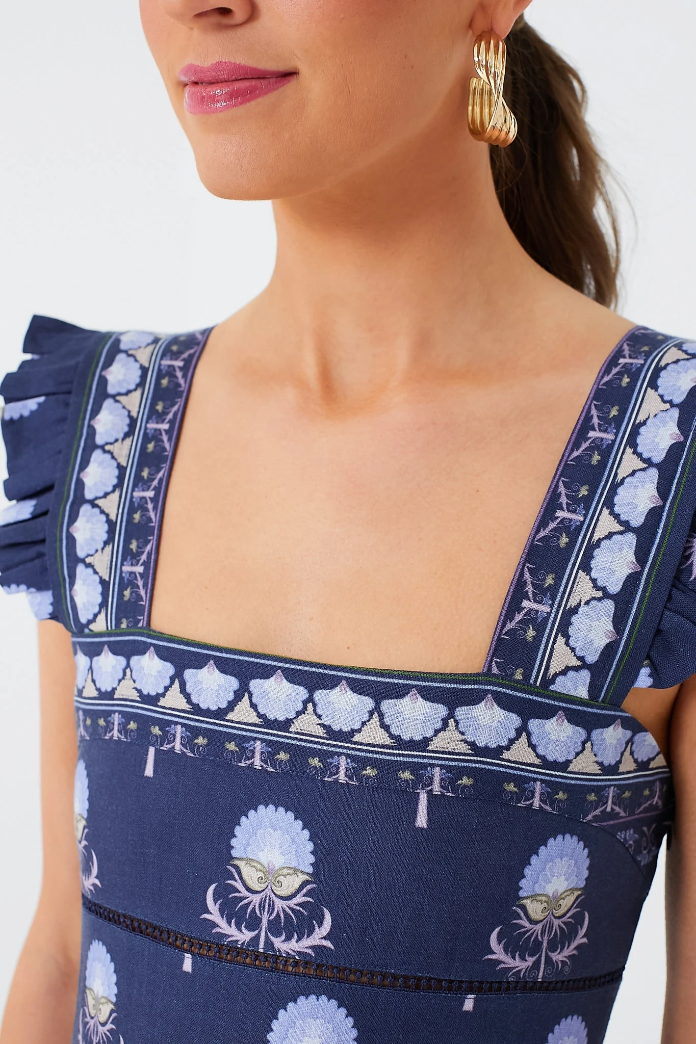 Dark Blue Sybill Dress 5 Dark Blue Sybill Dress - Image 5