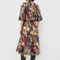 Isabel Marant Etoile Ochre Black Maggy Watercolor Dress -Outlet Toggify Store y7cnSlGPJ0K1JAP2LU6XsdkaMGW6bn3G 1 scaled
