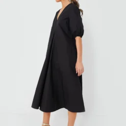 Ganni Black Cotton Poplin V-Neck Long Dress 8 Ganni Black Cotton Poplin V-Neck Long Dress -Outlet Toggify Store yzl79KCgDXQf7rIEZ2ETblZeKJZKIIbn 1 scaled